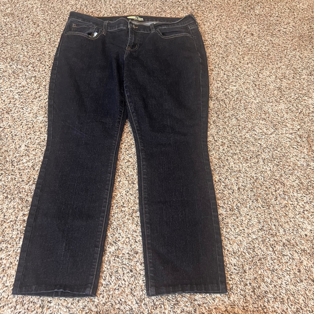 Old Navy The Diva Jeans Dark Wash Bootcut Women Size 12 Short